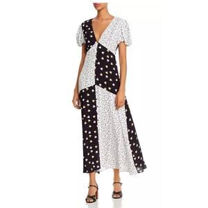 Rahi Confetti Patchwork Maxi Dress Womans XS